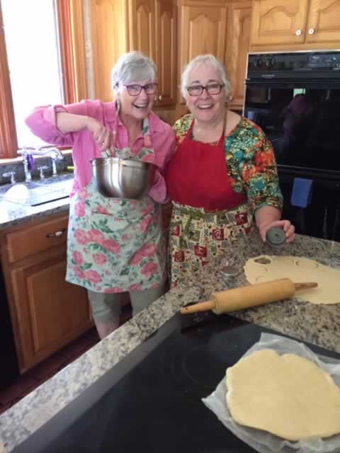 Rita and Karen Tassies.